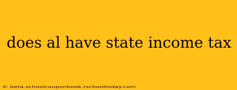 does al have state income tax