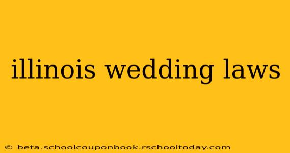 illinois wedding laws