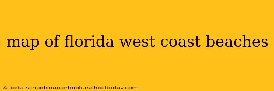 map of florida west coast beaches