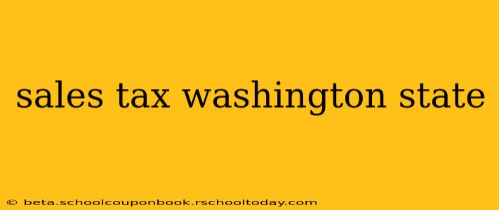 sales tax washington state