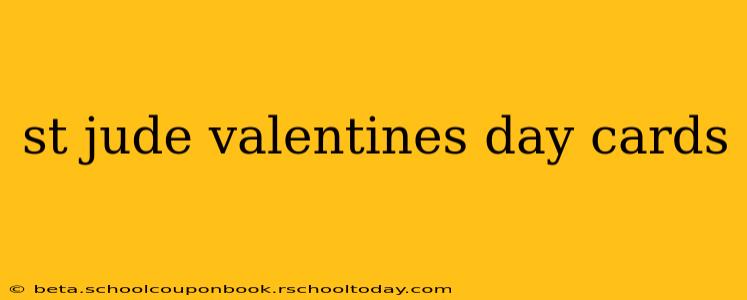 st jude valentines day cards